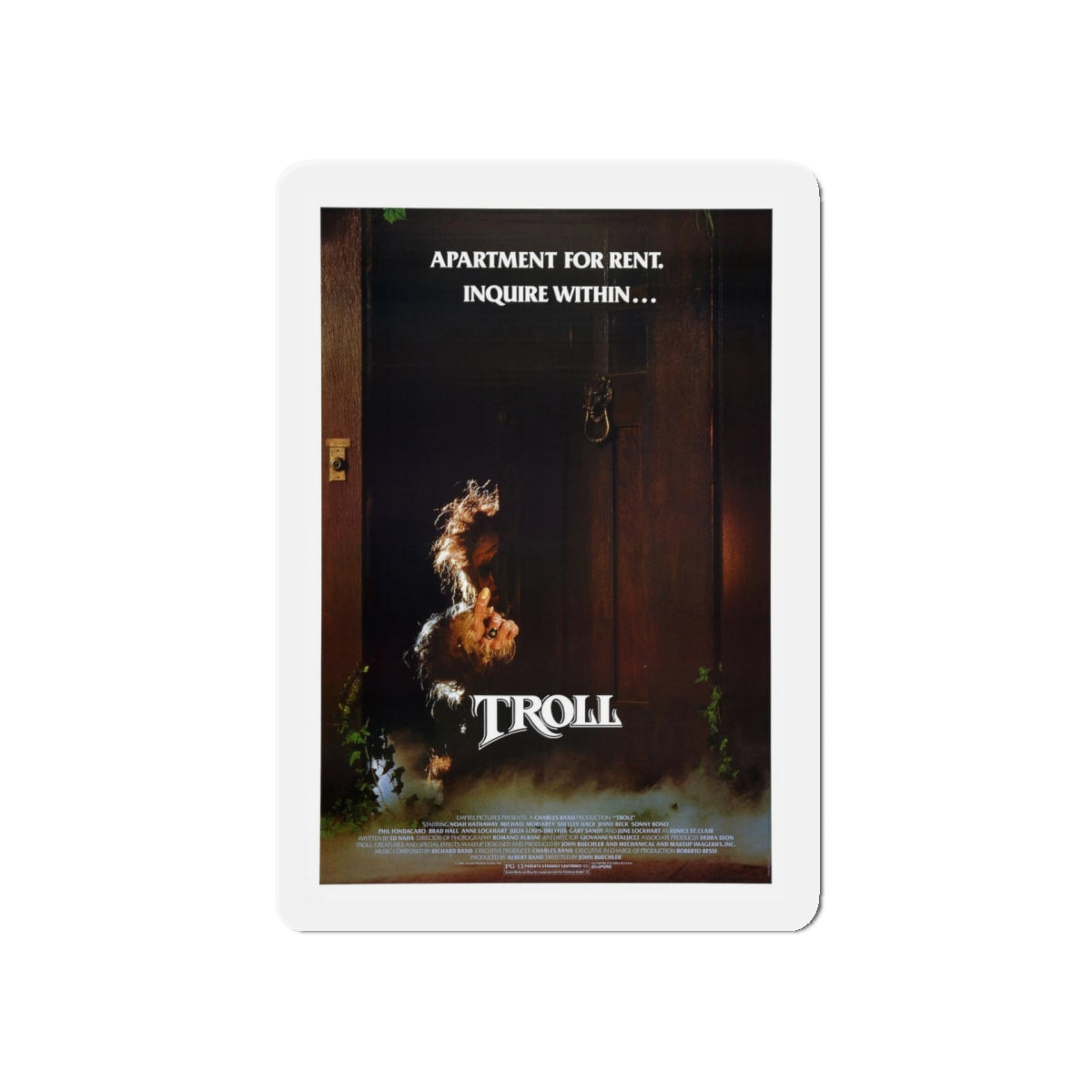 TROLL 1986 Movie Poster - Refrigerator Magnet