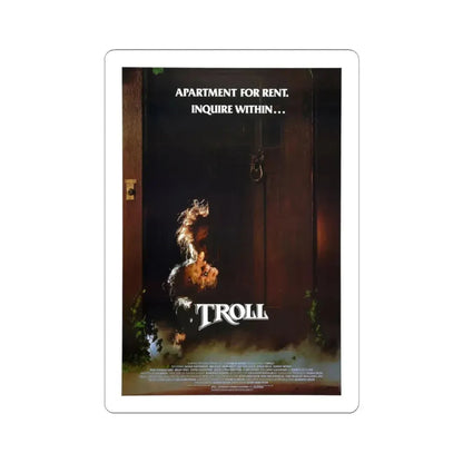 TROLL 1986 Movie Poster - STICKER Vinyl Kiss-Cut Decal 3 Inch White - The Sticker Space