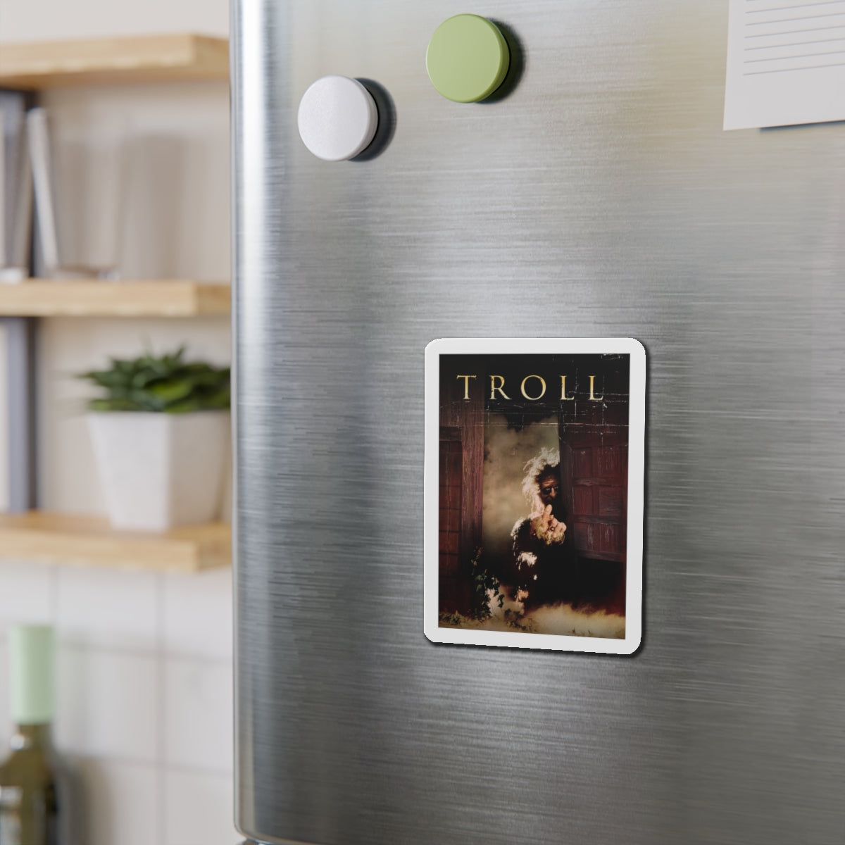 TROLL (TEASER) 1986 Movie Poster - Refrigerator Magnet