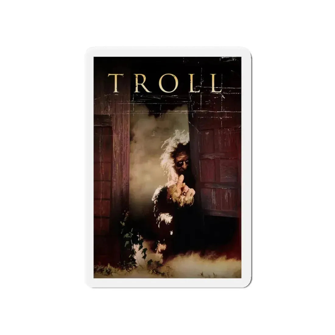 TROLL (TEASER) 1986 Movie Poster - Refrigerator Magnet 4 Inch - The Sticker Space
