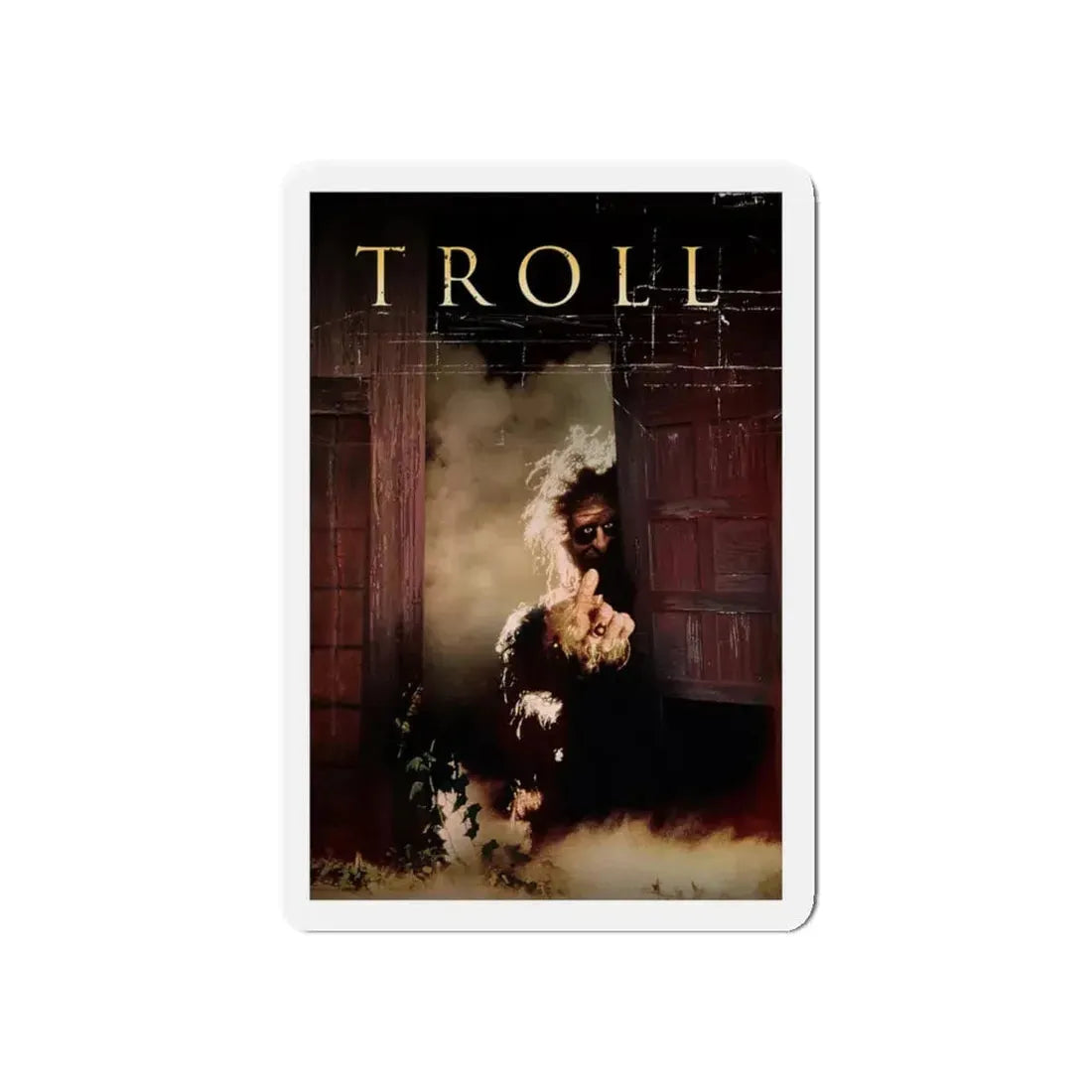 TROLL (TEASER) 1986 Movie Poster - Refrigerator Magnet 5 Inch - The Sticker Space