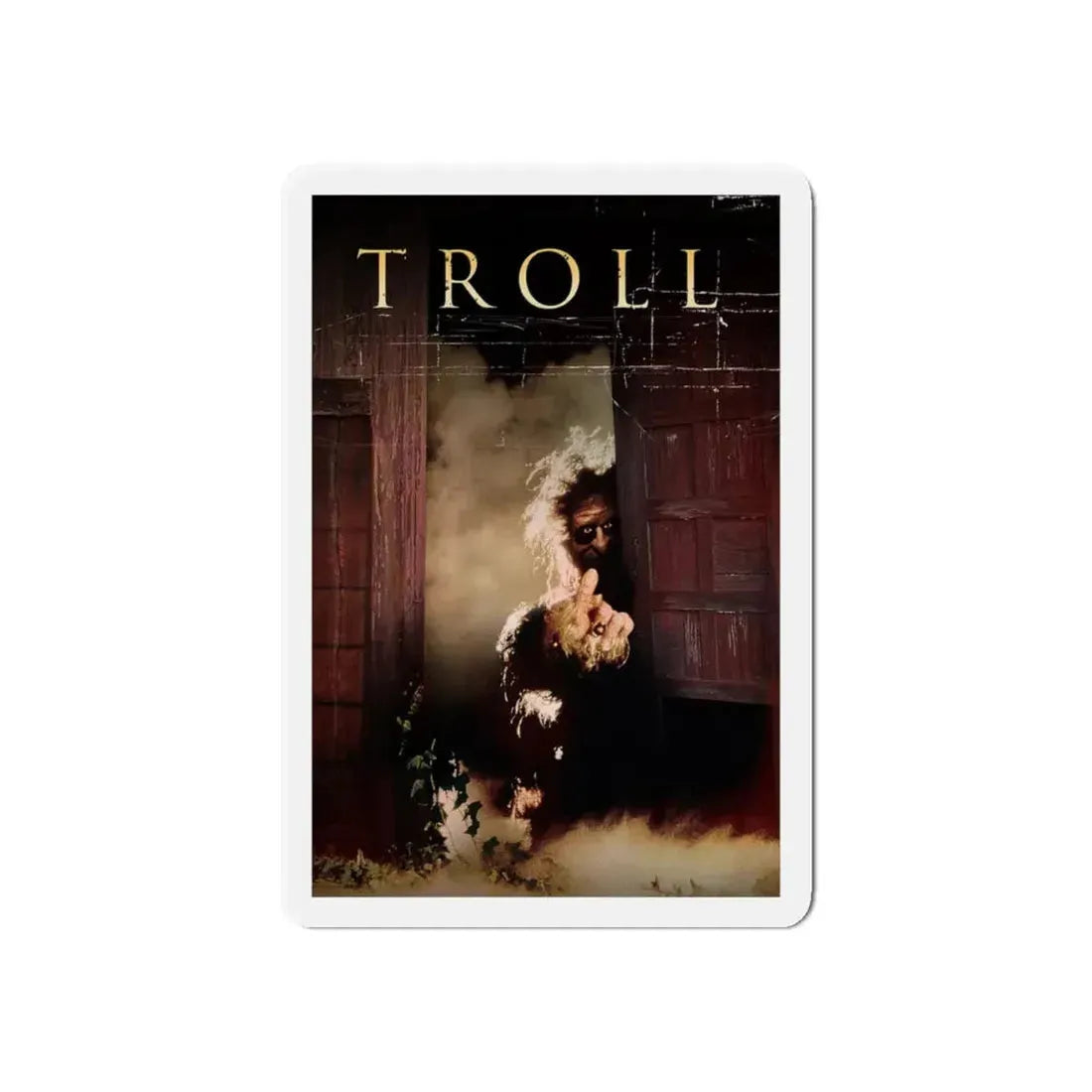TROLL (TEASER) 1986 Movie Poster - Refrigerator Magnet 6 Inch - The Sticker Space