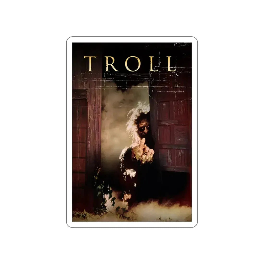 TROLL (TEASER) 1986 Movie Poster STICKER Vinyl Die-Cut Decal 6 Inch - The Sticker Space