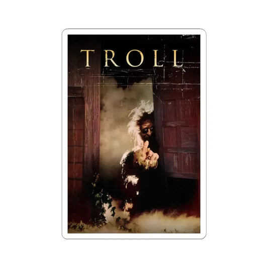 TROLL (TEASER) 1986 Movie Poster - STICKER Vinyl Kiss-Cut Decal 2 Inch White - The Sticker Space