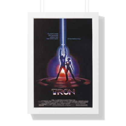 TRON 1982 - Framed Movie Poster-16″ x 24″-The Sticker Space