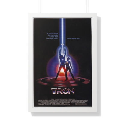 TRON 1982 - Framed Movie Poster-20" x 30"-The Sticker Space