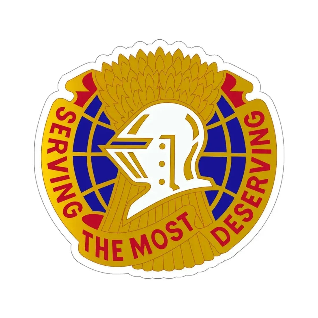 Troop Support Agency (U.S. Army) STICKER Vinyl Die-Cut Decal 4 Inch - The Sticker Space