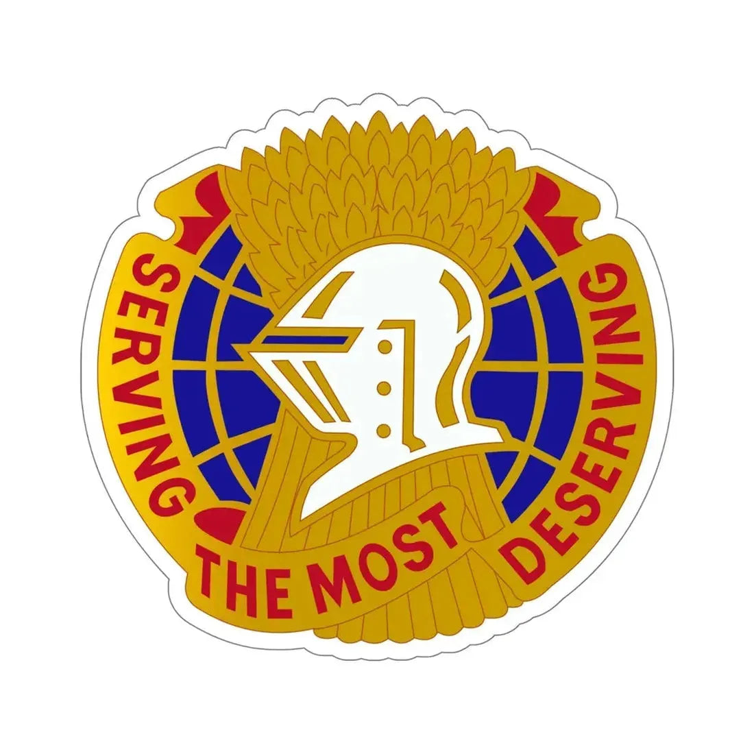 Troop Support Agency (U.S. Army) STICKER Vinyl Die-Cut Decal 6 Inch - The Sticker Space