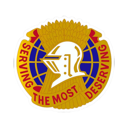 Troop Support Agency (U.S. Army) STICKER Vinyl Kiss-Cut Decal 2 Inch White - The Sticker Space