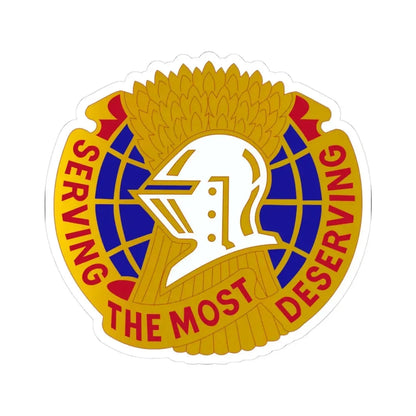 Troop Support Agency (U.S. Army) STICKER Vinyl Kiss-Cut Decal 3 Inch White - The Sticker Space