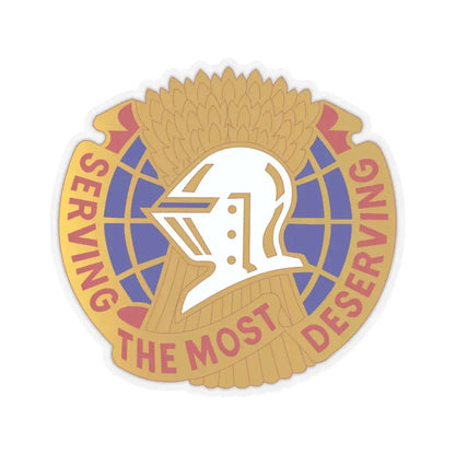 Troop Support Agency (U.S. Army) STICKER Vinyl Kiss-Cut Decal 6 Inch Transparent - The Sticker Space