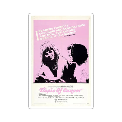 Tropic of Cancer 1970 Movie Poster STICKER Vinyl Die-Cut Decal 6 Inch - The Sticker Space