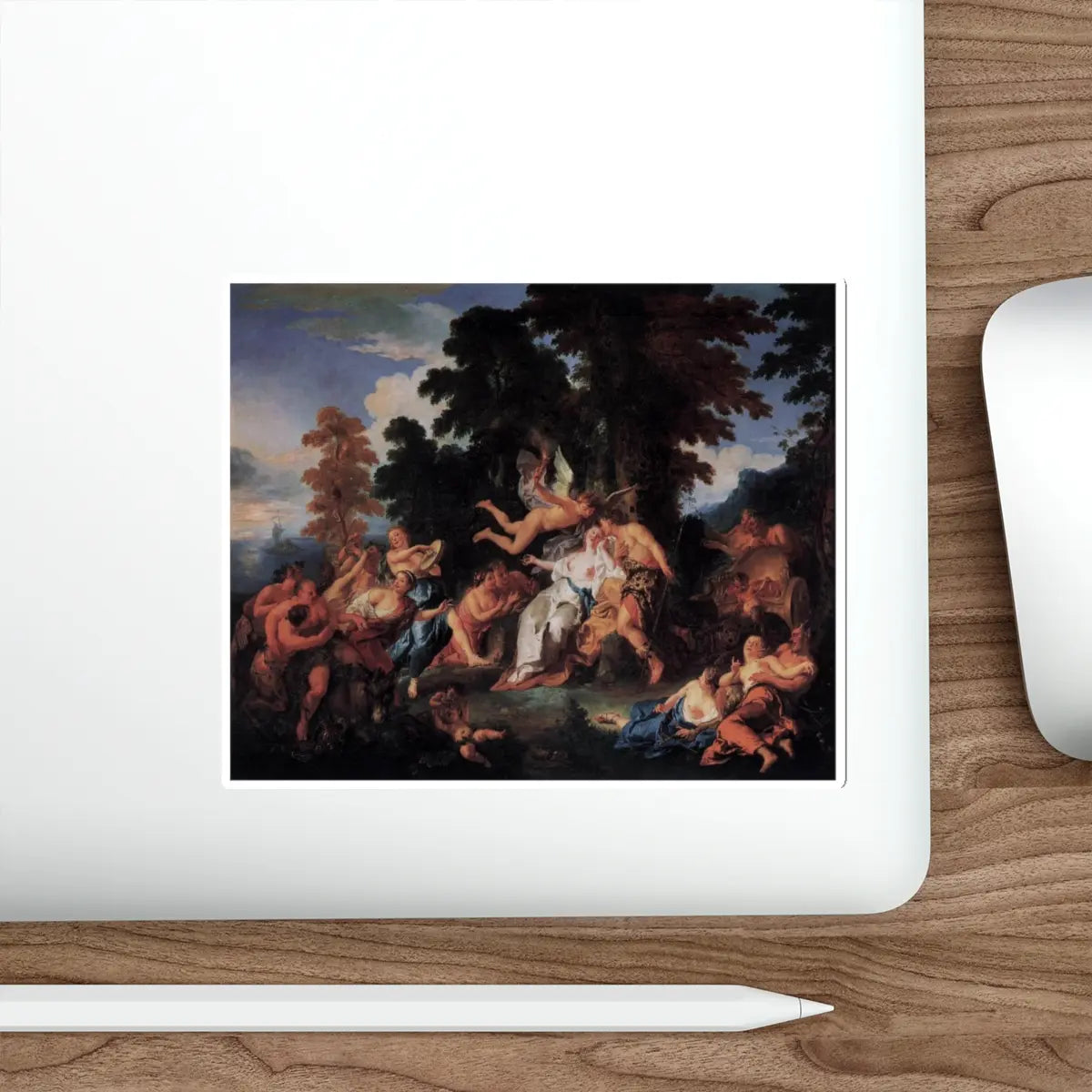 SKU:32164577655985518517 Sticker types:White Shape:Die-Cut Sizes:6" × 6"