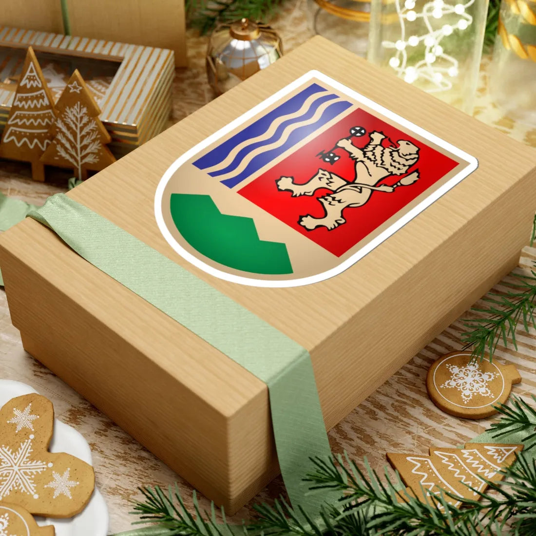 Troyan-coat-of-arms (Bulgaria) (Coat of Arms) STICKER Vinyl Kiss-Cut Decal - The Sticker Space