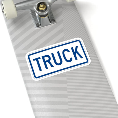 Truck plate South Carolina (South Carolina) (Road Sign) STICKER Vinyl Kiss-Cut Decal - The Sticker Space