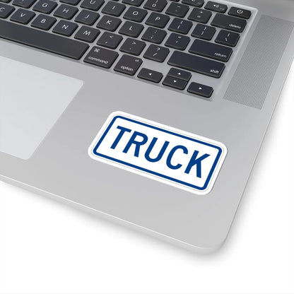 Truck plate South Carolina (South Carolina) (Road Sign) STICKER Vinyl Kiss-Cut Decal - The Sticker Space