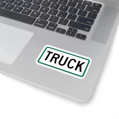 Truck plate South Dakota (South Dakota) (Road Sign) STICKER Vinyl Kiss-Cut Decal - The Sticker Space