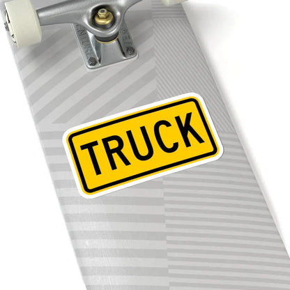 Truck plate Wyoming (Wyoming) (Road Sign) STICKER Vinyl Kiss-Cut Decal - The Sticker Space