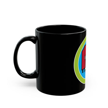 Truck Transportation (Boy Scout Merit Badge) Black Coffee Mug-The Sticker Space