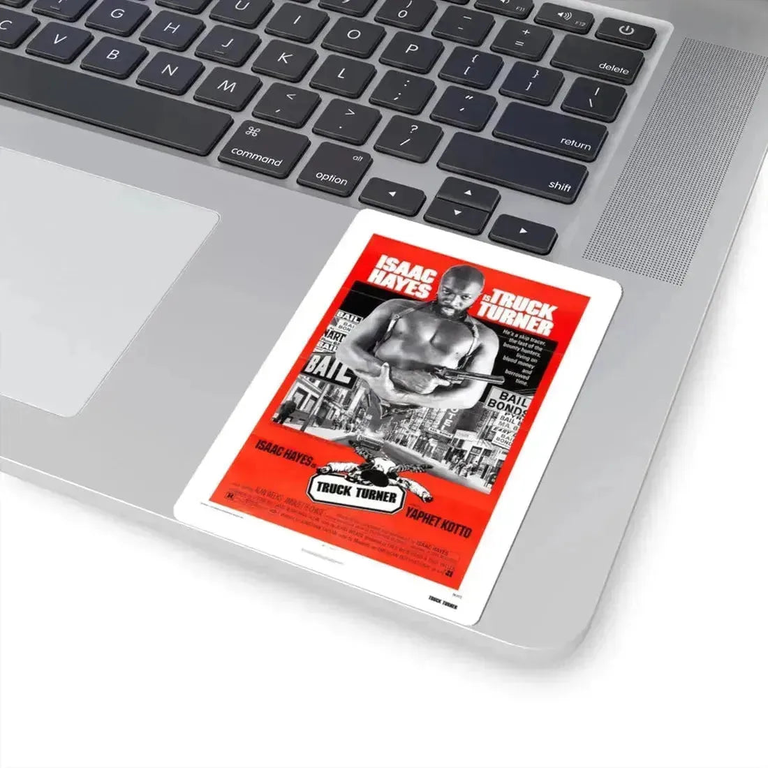 TRUCK TURNER 1974 Movie Poster - STICKER Vinyl Kiss-Cut Decal - The Sticker Space