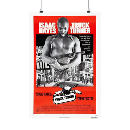 TRUCK TURNER 1974 - Paper Movie Poster 16″ x 24″ Matte - The Sticker Space