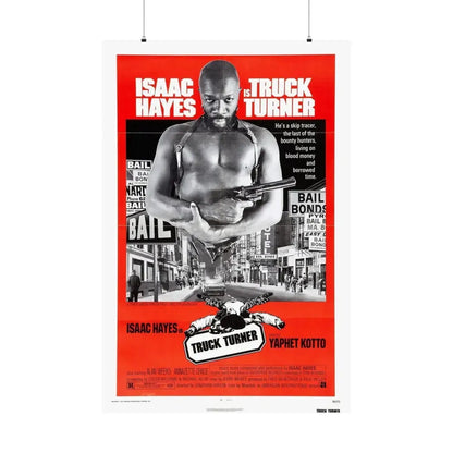 TRUCK TURNER 1974 - Paper Movie Poster 36" x 54" Matte - The Sticker Space