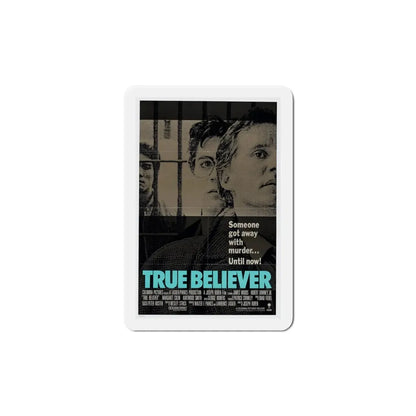 True Believer 1989 Movie Poster Refrigerator Magnet 6 Inch - The Sticker Space