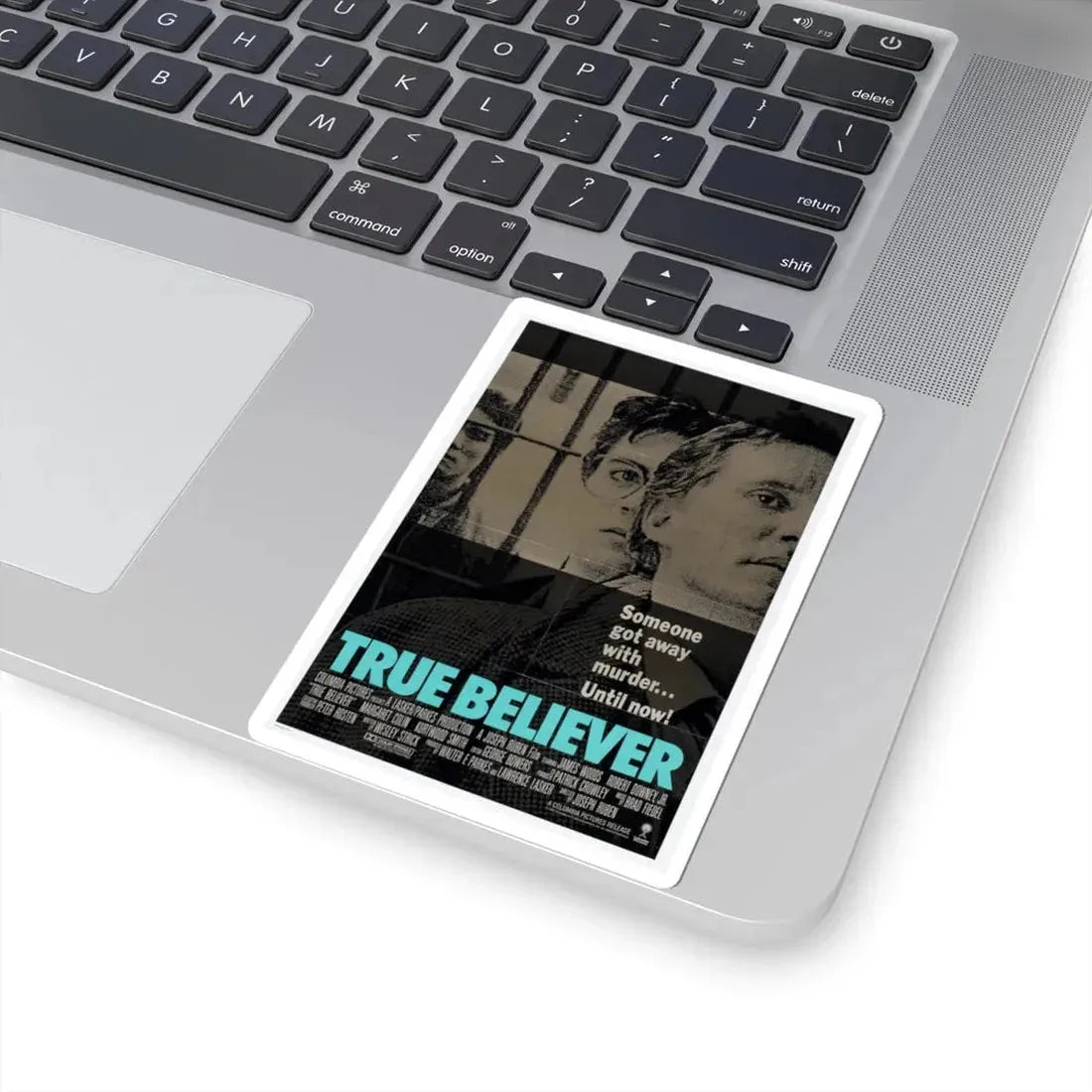 True Believer 1989 Movie Poster - STICKER Vinyl Kiss-Cut Decal - The Sticker Space