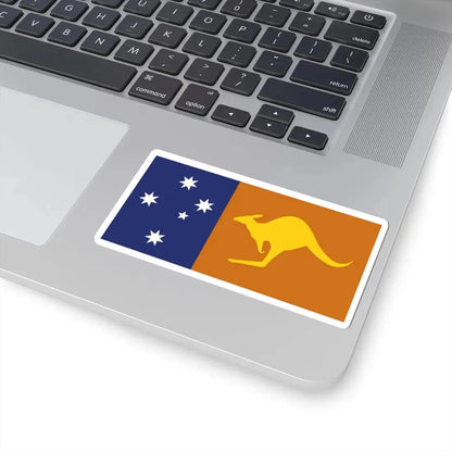 True Blue Flag 1995 Australian Flag Proposal (Australia) STICKER Vinyl Kiss-Cut Decal - The Sticker Space
