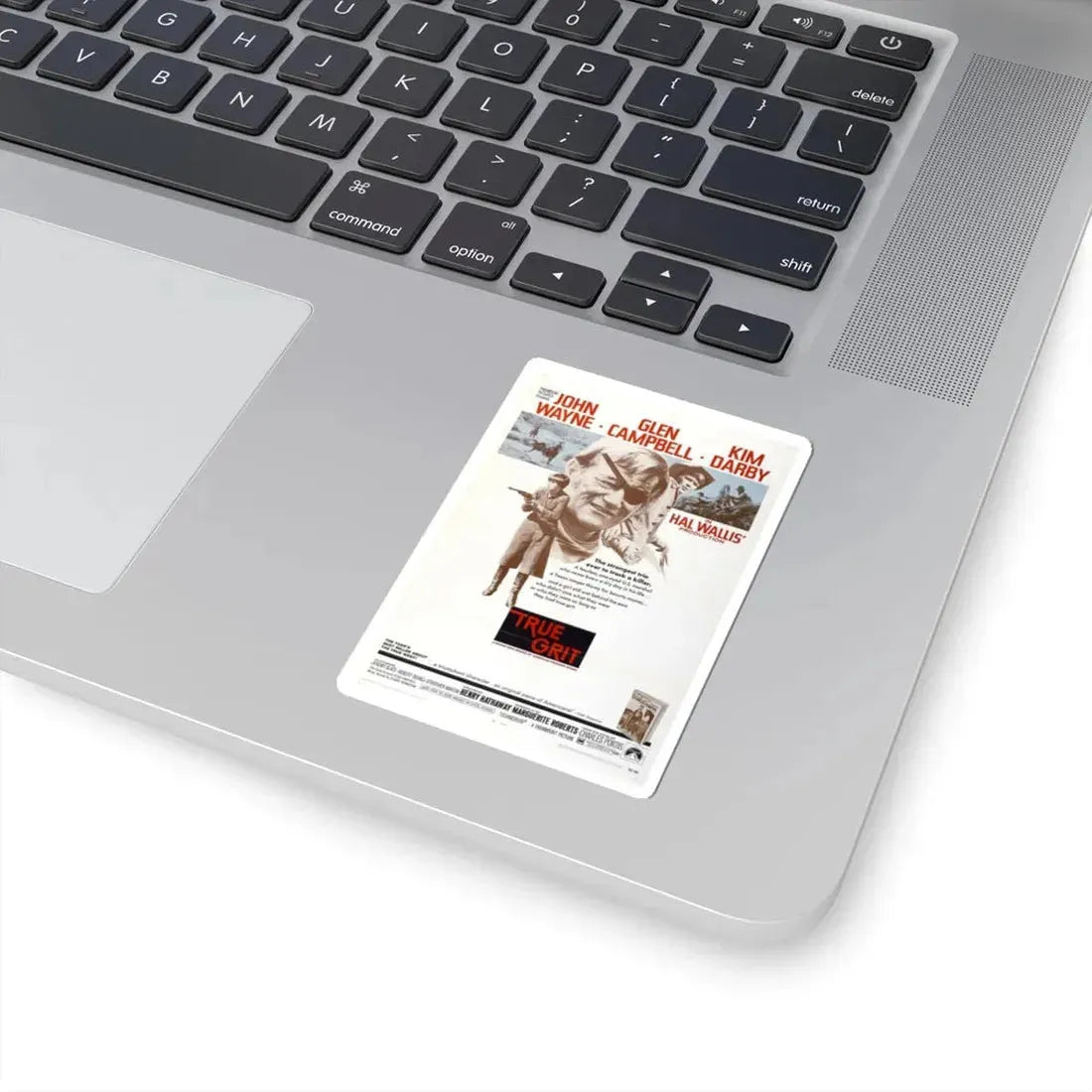 True Grit 1969 Movie Poster - STICKER Vinyl Kiss-Cut Decal - The Sticker Space