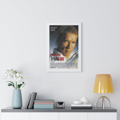 TRUE LIES 1994 - Framed Movie Poster-The Sticker Space