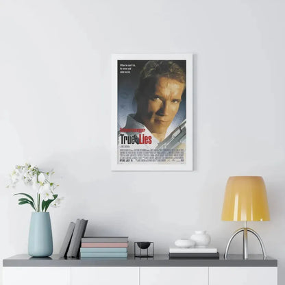 TRUE LIES 1994 - Framed Movie Poster - The Sticker Space
