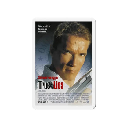 TRUE LIES 1994 Movie Poster - Refrigerator Magnet 4 Inch - The Sticker Space