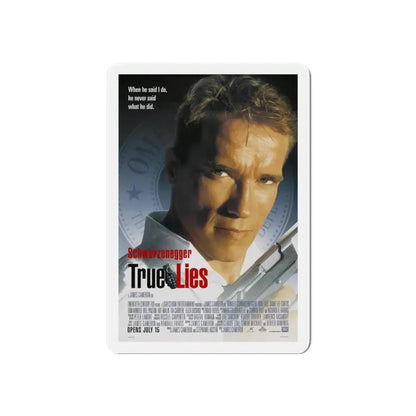 TRUE LIES 1994 Movie Poster - Refrigerator Magnet 6 Inch - The Sticker Space