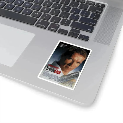 True Lies 1994 Movie Poster - STICKER Vinyl Kiss-Cut Decal - The Sticker Space