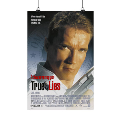 TRUE LIES 1994 - Paper Movie Poster-12″ x 18″-The Sticker Space