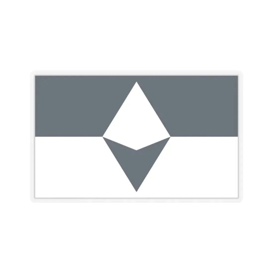 True South Antarctic Flag - STICKER Vinyl Kiss-Cut Decal 2 Inch Transparent - The Sticker Space