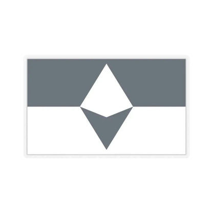 True South Antarctic Flag - STICKER Vinyl Kiss-Cut Decal 2 Inch Transparent - The Sticker Space