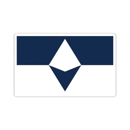 True South Antarctic Flag - STICKER Vinyl Kiss-Cut Decal 2 Inch White - The Sticker Space