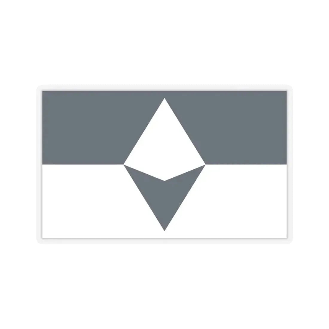 True South Antarctic Flag - STICKER Vinyl Kiss-Cut Decal 3 Inch Transparent - The Sticker Space