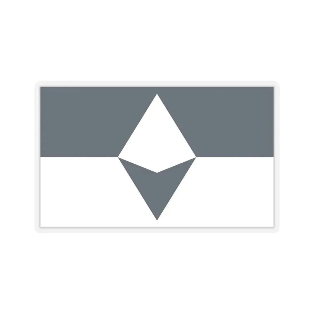 True South Antarctic Flag - STICKER Vinyl Kiss-Cut Decal 4 Inch Transparent - The Sticker Space