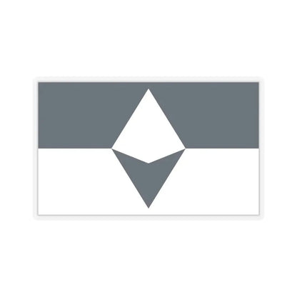 True South Antarctic Flag - STICKER Vinyl Kiss-Cut Decal 6 Inch Transparent - The Sticker Space