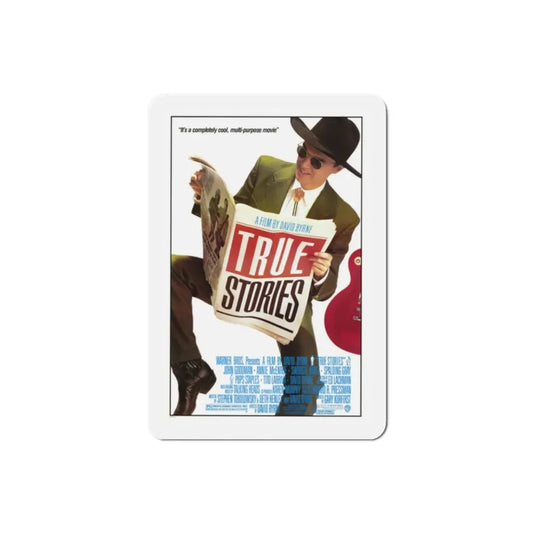 True Stories 1986 Movie Poster Refrigerator Magnet 2 Inch - The Sticker Space