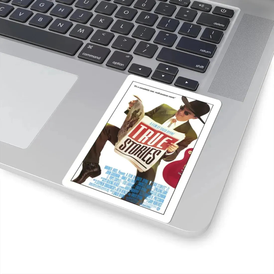 True Stories 1986 Movie Poster - STICKER Vinyl Kiss-Cut Decal - The Sticker Space