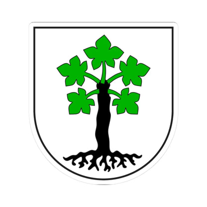 Trun wappen (Switzerland) (Coat of Arms) STICKER Vinyl Kiss-Cut Decal 3 Inch White - The Sticker Space