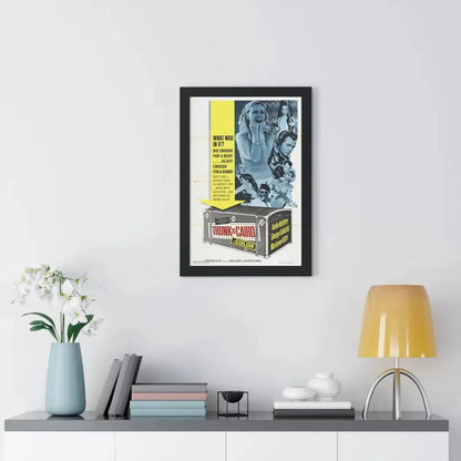 TRUNK TO CAIRO 1965 - Framed Movie Poster - The Sticker Space