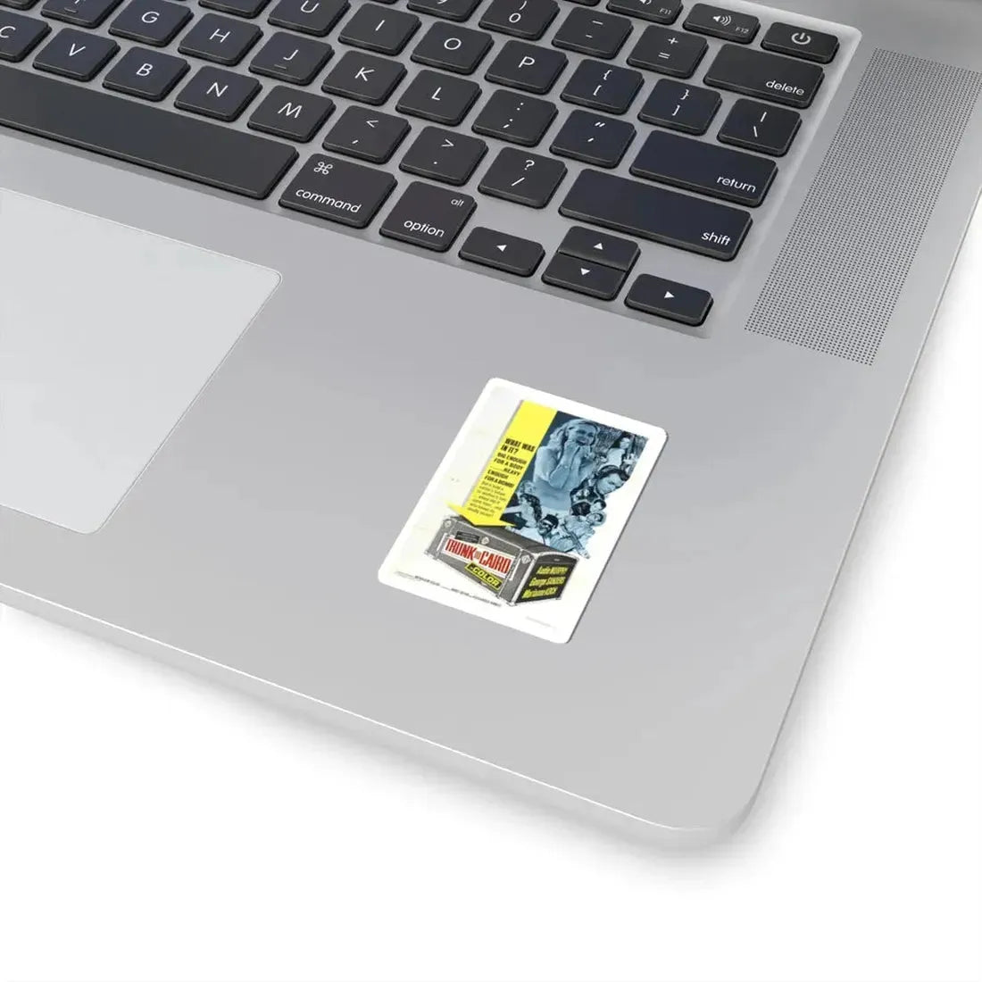 TRUNK TO CAIRO 1965 Movie Poster - STICKER Vinyl Kiss-Cut Decal - The Sticker Space