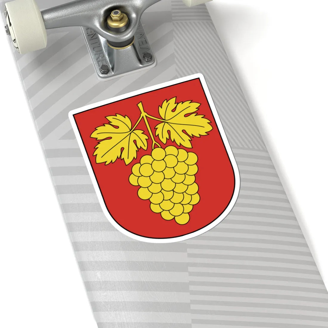 Truttikon-blazon (Switzerland) (Coat of Arms) STICKER Vinyl Kiss-Cut Decal - The Sticker Space