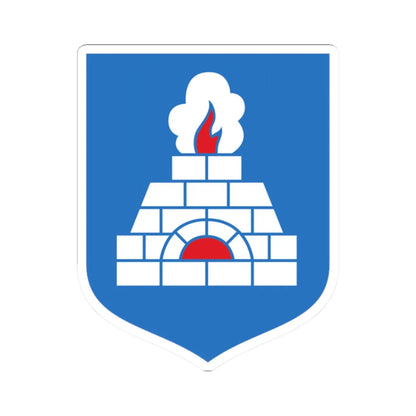 Tõrva valla vapp (Estonia) (Coat of Arms) STICKER Vinyl Kiss-Cut Decal 2 Inch White - The Sticker Space