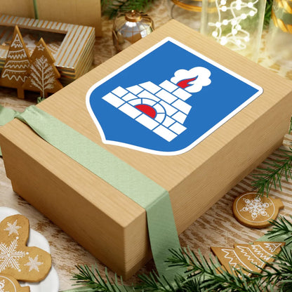 Tõrva valla vapp (Estonia) (Coat of Arms) STICKER Vinyl Kiss-Cut Decal - The Sticker Space